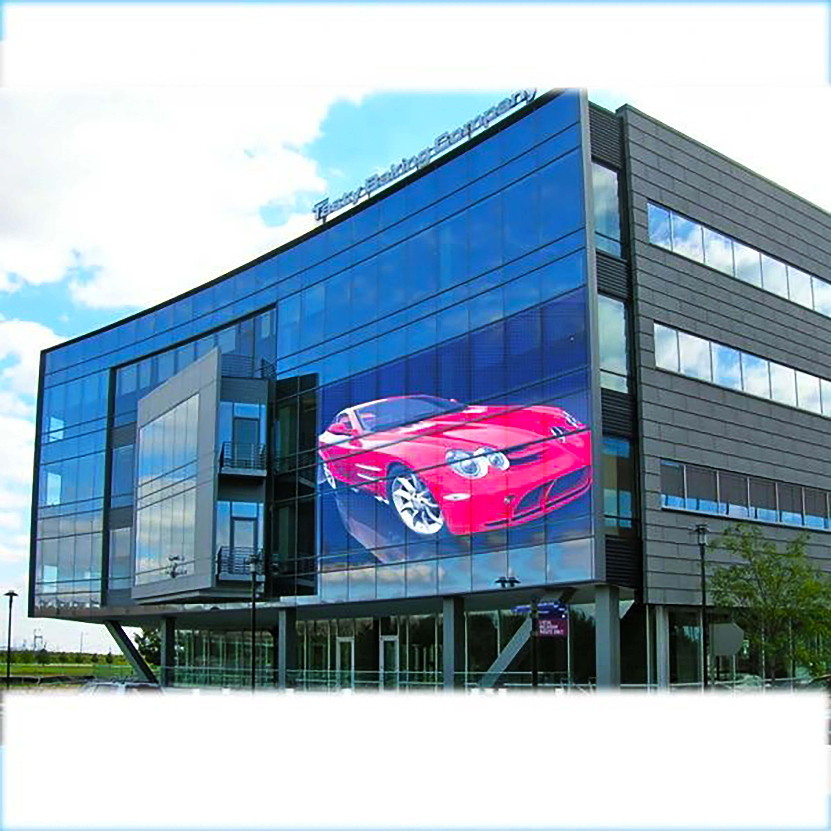 LED Crystal Film Screen LED Film Transparent Full Color Indoor Video Wall Video SDK Hd Pitch 4mm Led Video