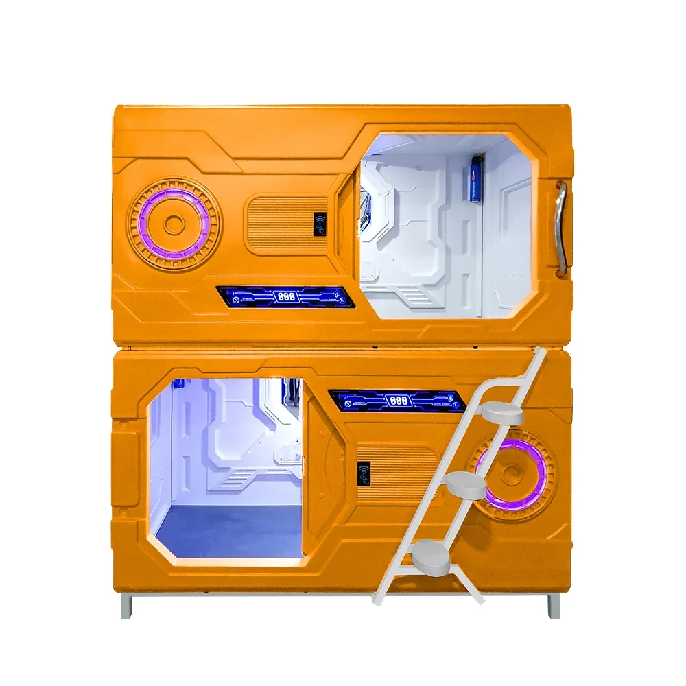 WIMI Modern Container capsule hotel bed factory price bunk beds for express hotel Sleeping Pod Capsul Hotel