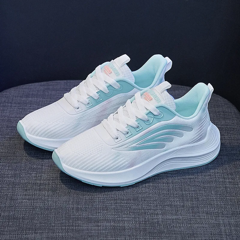 New design breathable mesh sneakers Ladies walking style shoes casual tennis shoes women sneakers