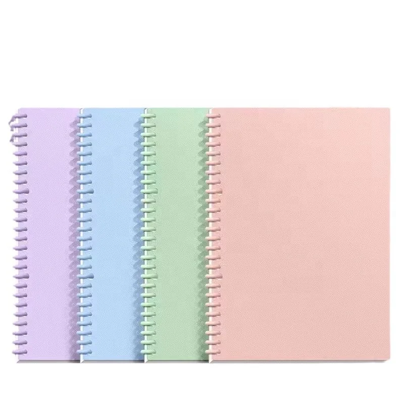 yuyang Hot University Study Job Log A5 Thick Plastic Hardcover Color Spiral Eco-Friendly Notebooks Guangdong