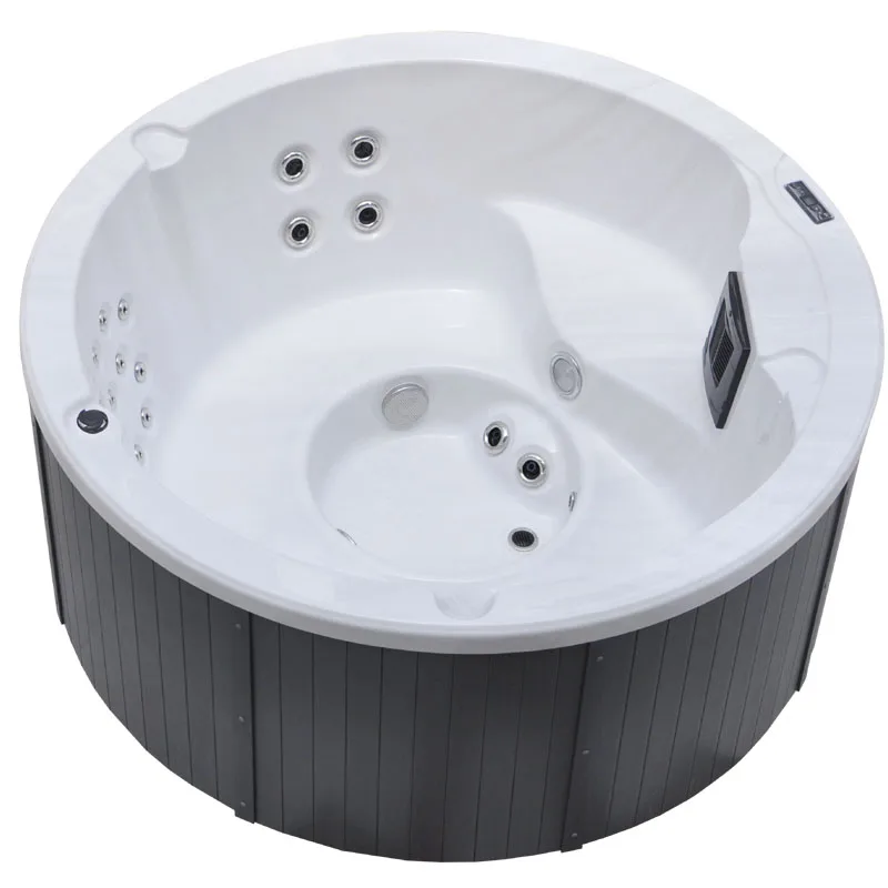 Outdoor Europe market low energy simple foot spa bath massager whirlpool outdoor spa bath hot tub