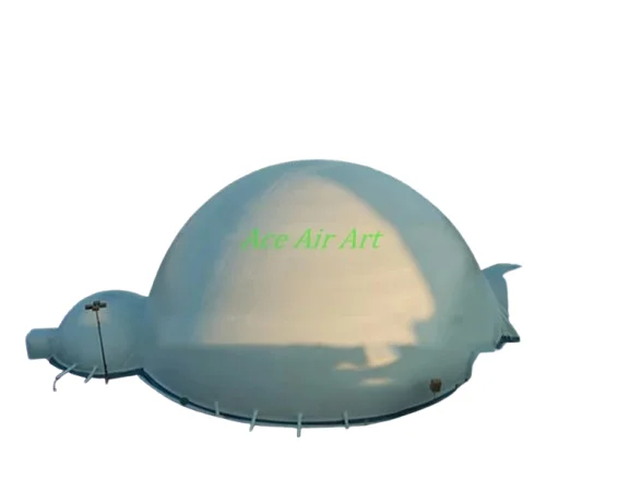 inflatable 3d holographic projection screen / planetarium dome 360 degree