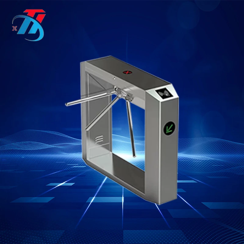 karsun newest tripod turnstile card gate access control smart card reader system automatic waist height tripod turnstile