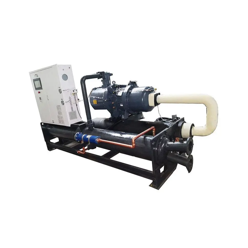 China Promotional Products Industrial Screw Water Cooled Chiller Screw Air Chiller Screw Type Air Cooled Chiller