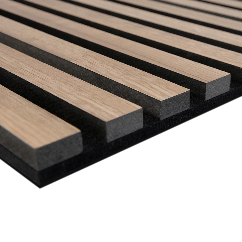 Akupanel Acoustic Slat Panel Wood Akustik Panel Wood Modern Interior Sound Proof Wall Decoration Acoustic Wall Panels