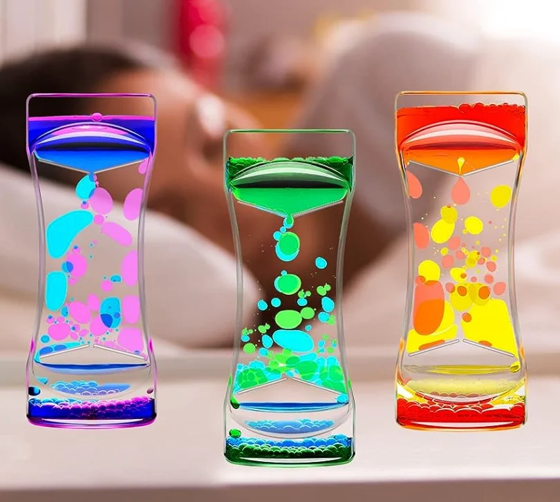 New Liquid Dripping Timer Calm Down  Motion Liquid Timer Sensory  Toys  Visual Stimulation kids toys
