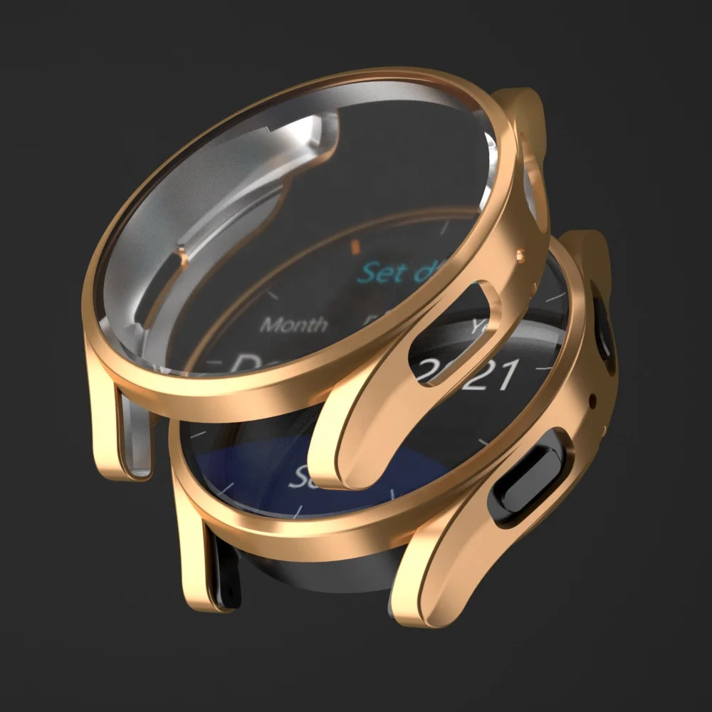 Screen Protector Full Cover Plating TPU Shell Protective Case For Samsung Galaxy Watch5 Smartwatch