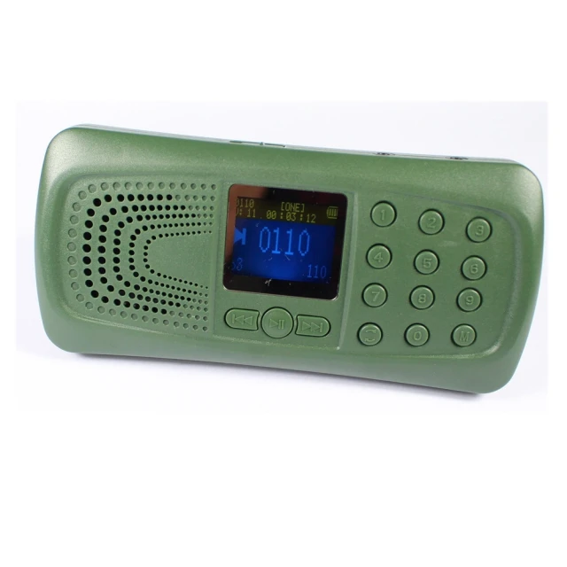 2024 Hot Selling Hunting Duck Bird Caller CP387 Outdoor Device Mp3 Player with Timer with 182 Birds Sounds