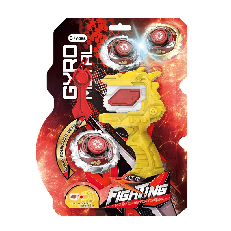 Classical battle gyroscope toy alloy kids spinning top HN939002