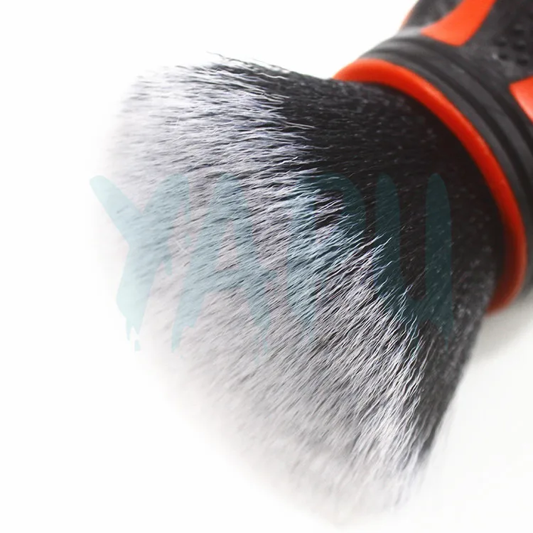 Yep Ultra Soft Bristle Round Ball Head Detailing Brush Curveball Interior Car Cleaning Brush Ball Car Brush With Rack