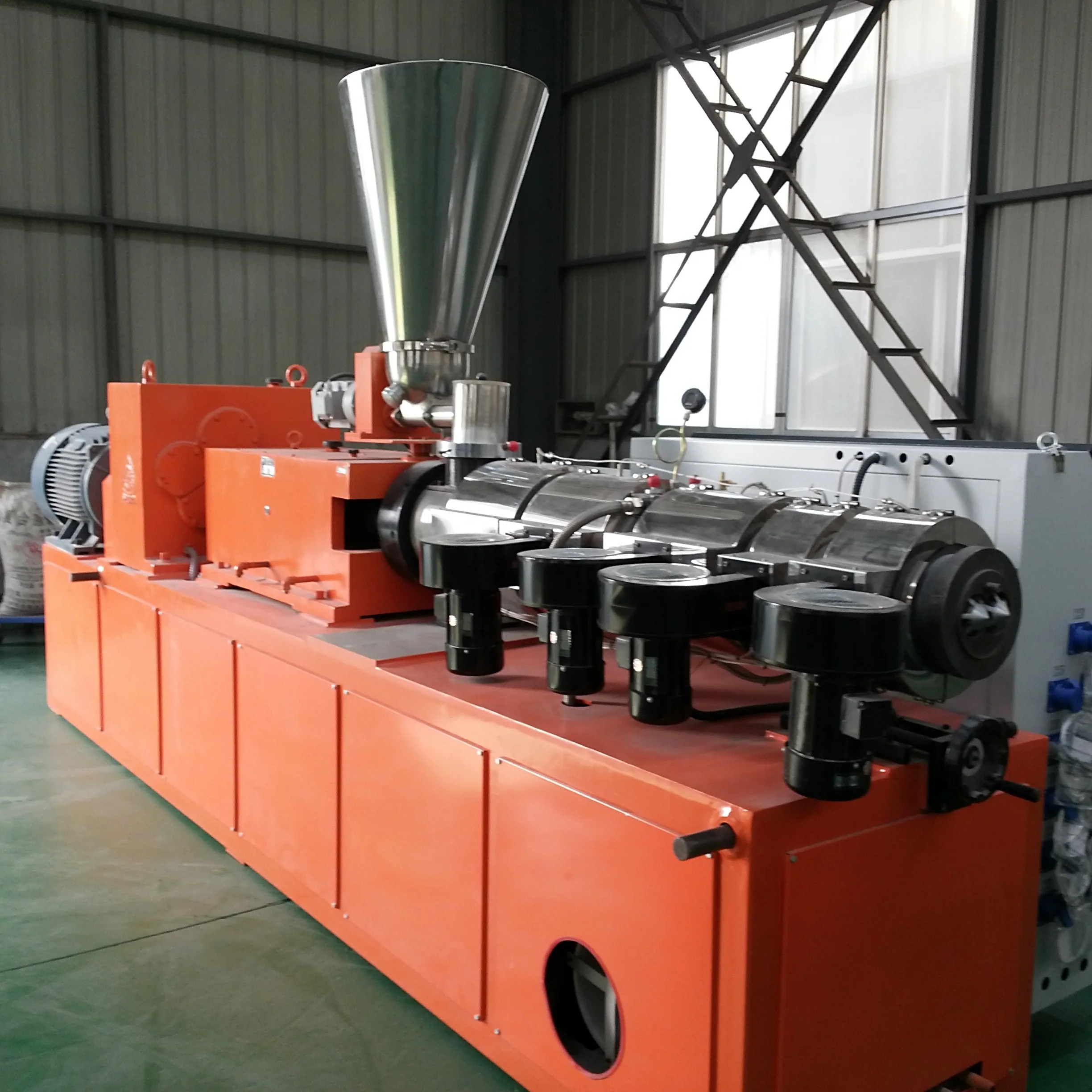 pvc pipe twin screw extruder