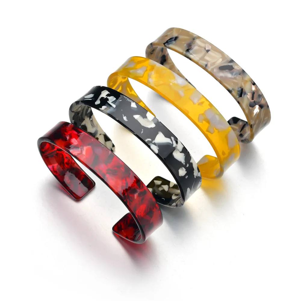 fashion Acetie Acid Acetate tortoiseshell acrylic bracelet