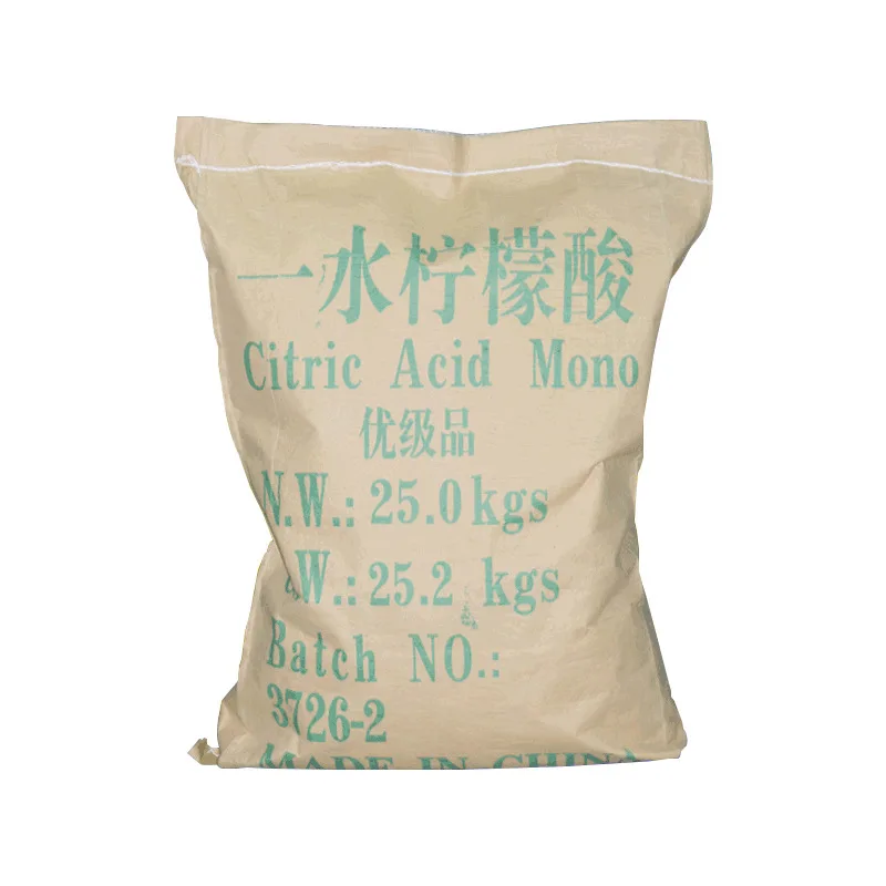 Manufacture Line Product Food grade Citric Acid China Anhydrous Citric Acid