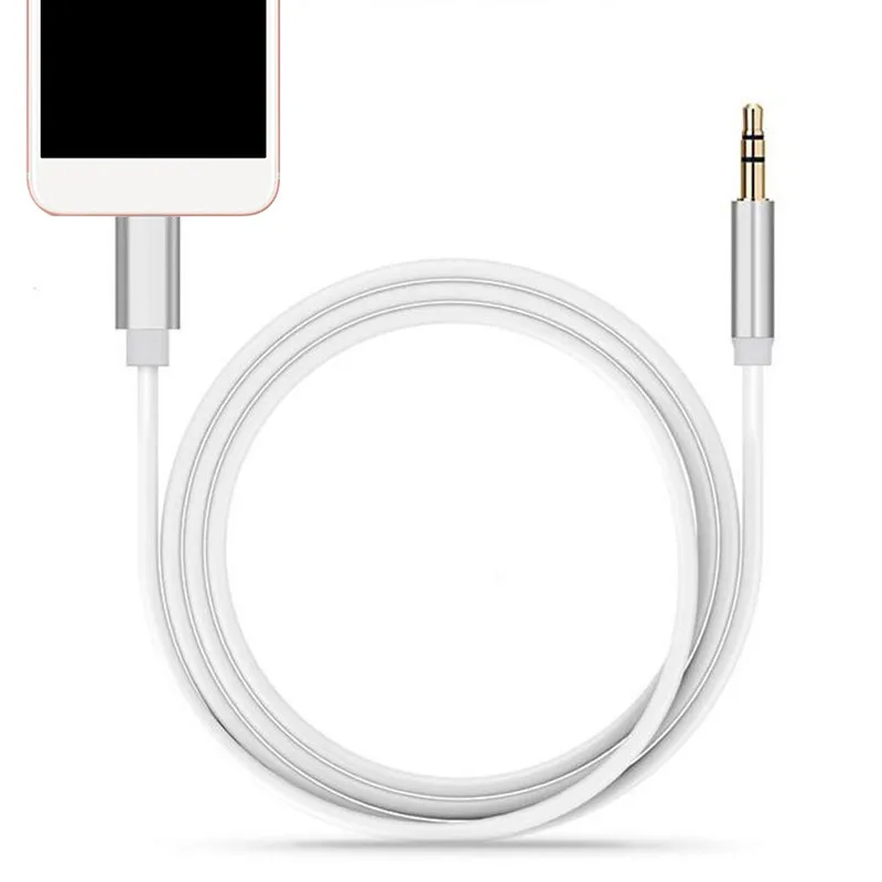Высококачественный аудиокабель с поддержкой ios 14 3 5 мм Aux для iphone 11 нейлоновая оплетка аудио Удлинительный