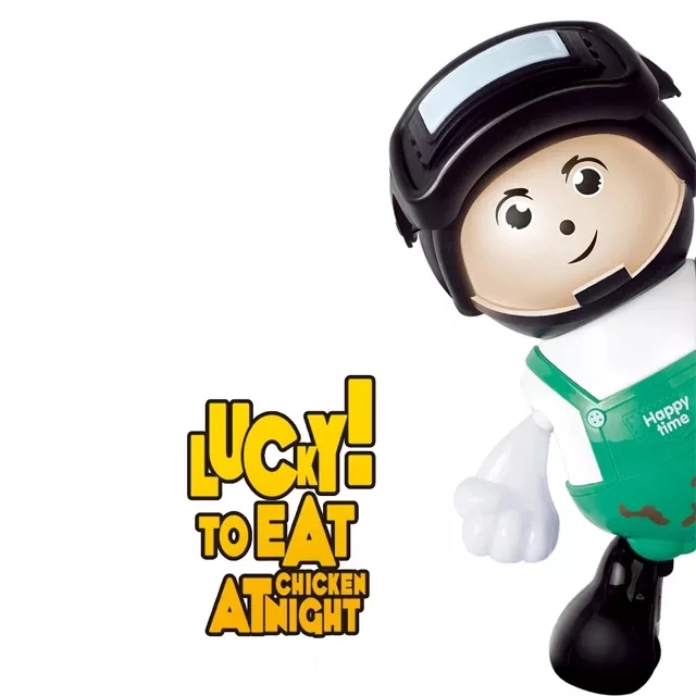 360 Degree Rotating Lighting Electric Robot Toy Combat Robot Toys Smart Mini Robot Toy