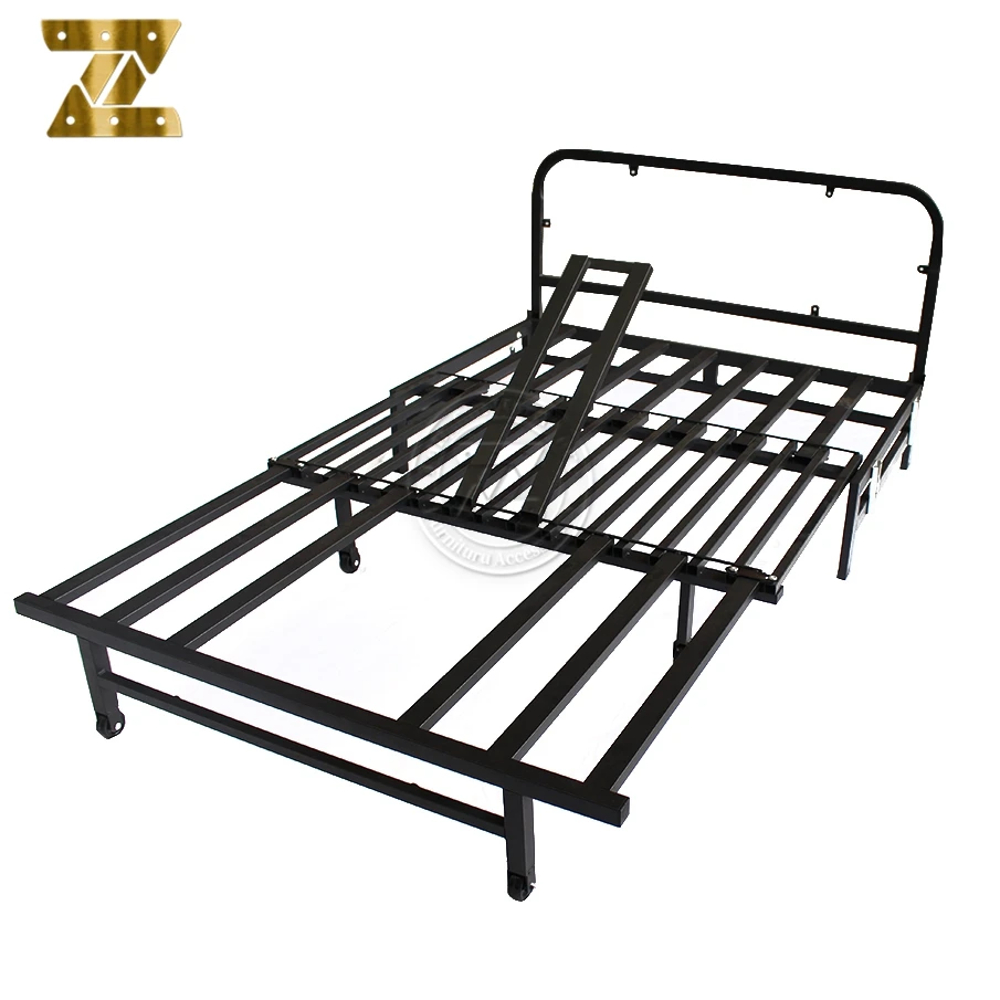 High Quality Metal Sofa Bed Mechanism Frame Full Size Iron Space Saving Invisible Folding Murphy Couch Furniture Accessories