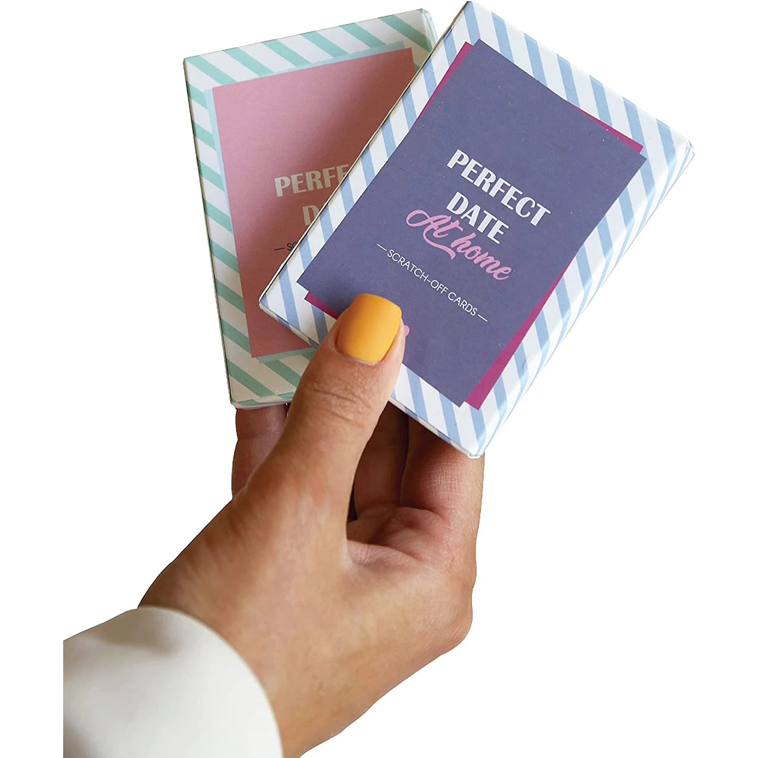 Perfect Date Scratch Off Cards Set 100 Dates Ideas - Gift for Anniversary, Wedding, Christmas, Valentines, Couples Gifts,