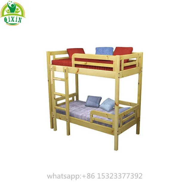 Children wooden bed bunk wooden furniture kids+ bed QX-18201D