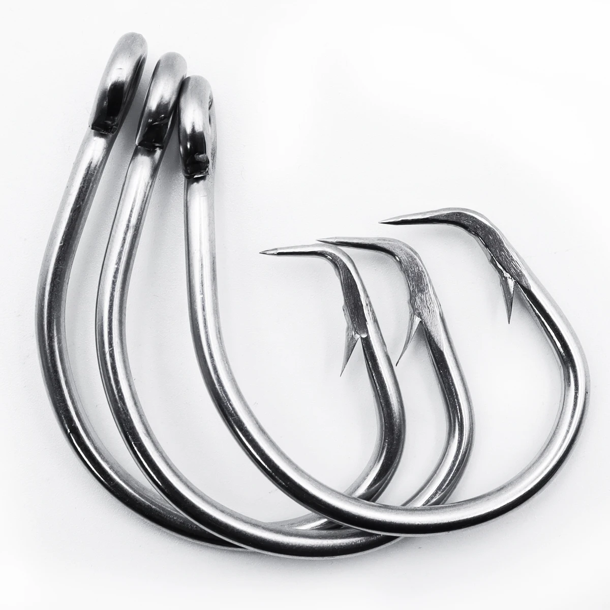 6/0 - 28/0 Fishing Shark Circle Hook Strong Stainless Steel For Tuna Saltwater Fishing Hook Big Size Tackle