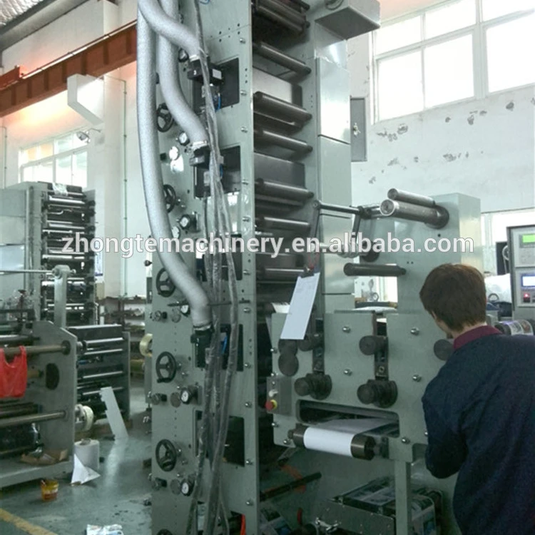 LRY-650 Sticker Label 3 color flexo printing machine
