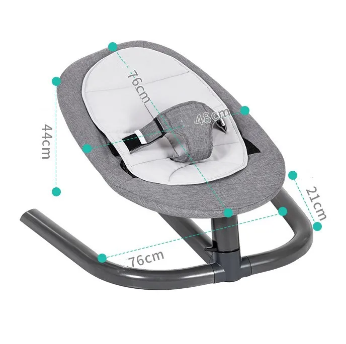  2 in 1 baby cribs cradle automatic swing bed bouncer sleeping chair for