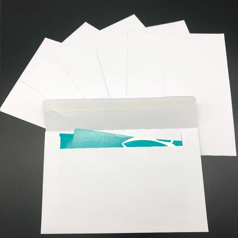 A7 white envelope with Square Flap and Self Seal Wedding Invitation 5x7 Envelope