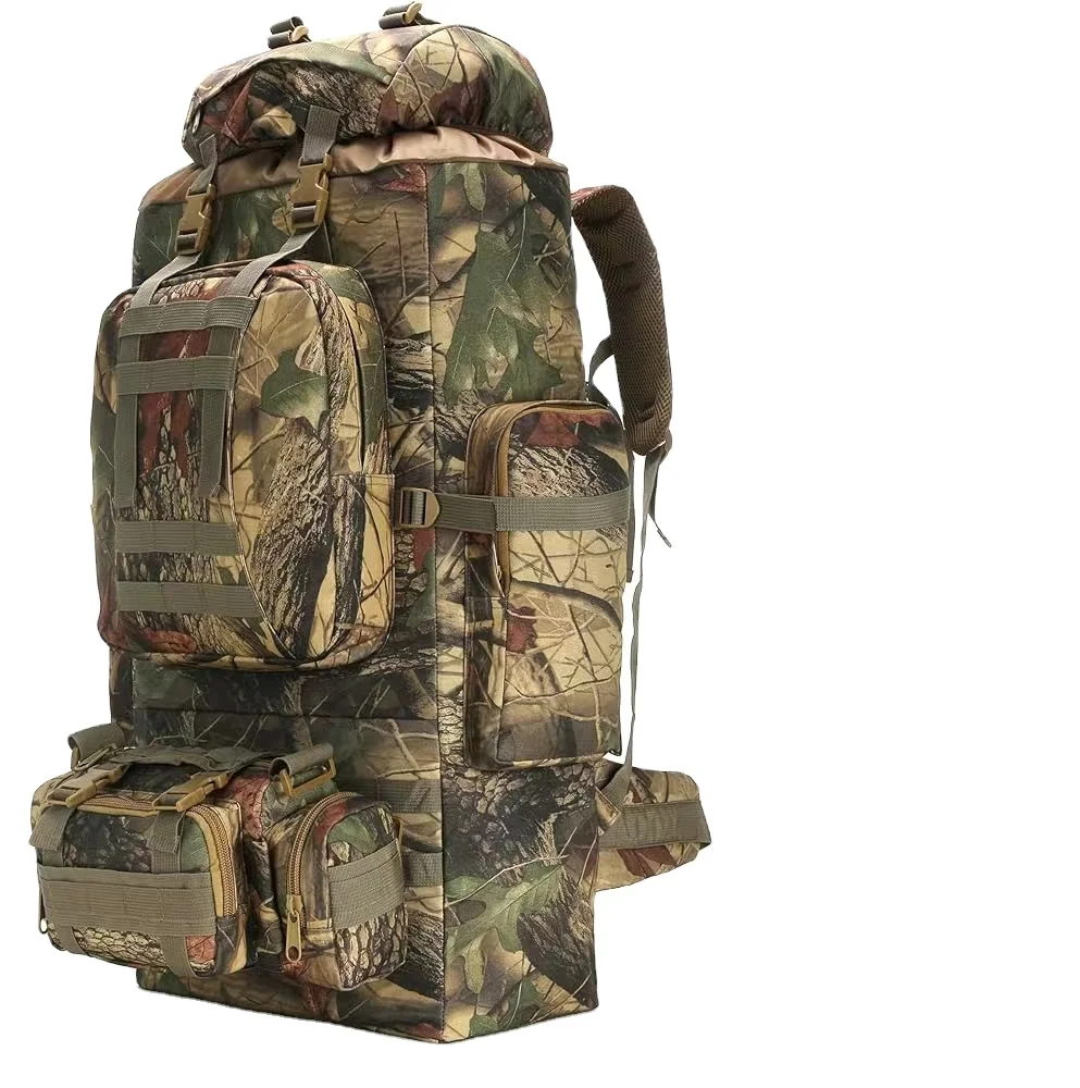 NPOT Large Camping Hiking Outdoor Heavy Duty Tactical Rucksack Packable Lightweight Travel Rucksack