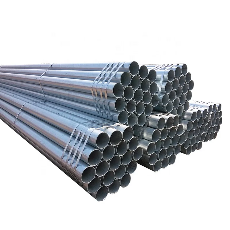 ERW Spiral Alloy 40CR 65MN Q195 Q345 Galvanized Stove Pipe 12 ft Galvanized Steel Pipe gi Pipe Galvanized for Heating Delivery