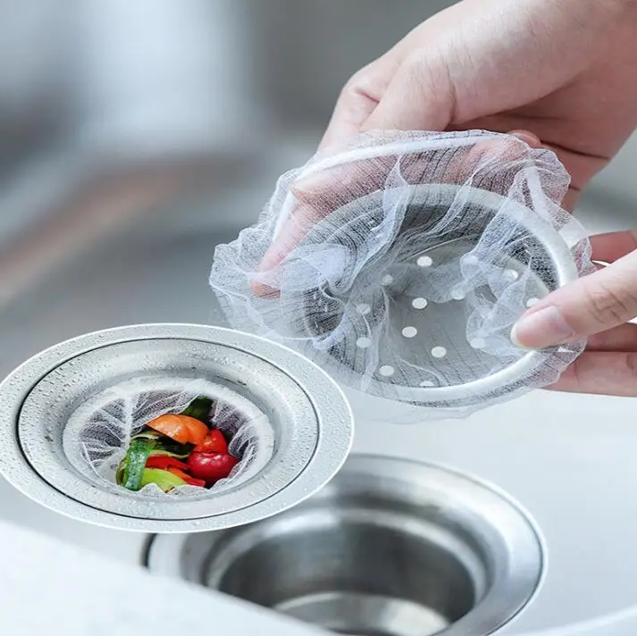 Household kitchen tool anti-clogging sink filter / pool drainage filter garbage net bag / residue water separate mesh bag