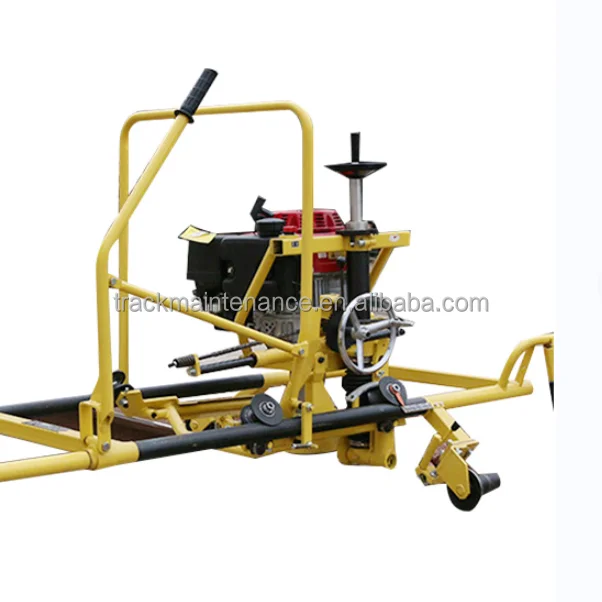 High quality vertical axis turnout rail head grinding machine with petrol engine