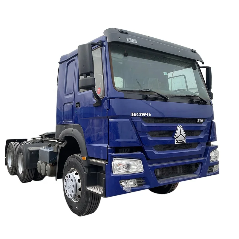 Sinotruck Howo Tractor Head Truck  Used Truck Trailer 371HP  10Wheels  6x4 tractor truck