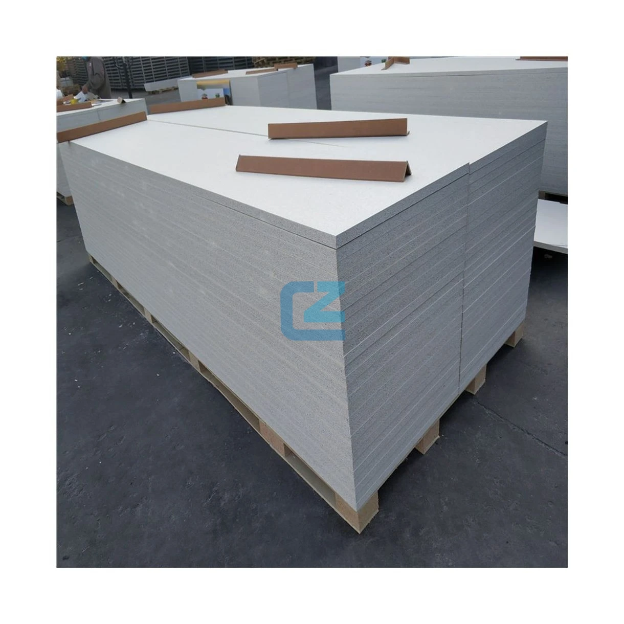 8/10/12 mm 4x8 inch Magnesium Oxide Board For Sip Panel Mgo Sandwich Panel  with 4 Layer Fiberglass Mesh
