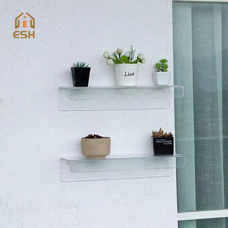 Wall Storage rack shelf Wall mounted bookshelf Bathroom Punch free storage rack wall organizer