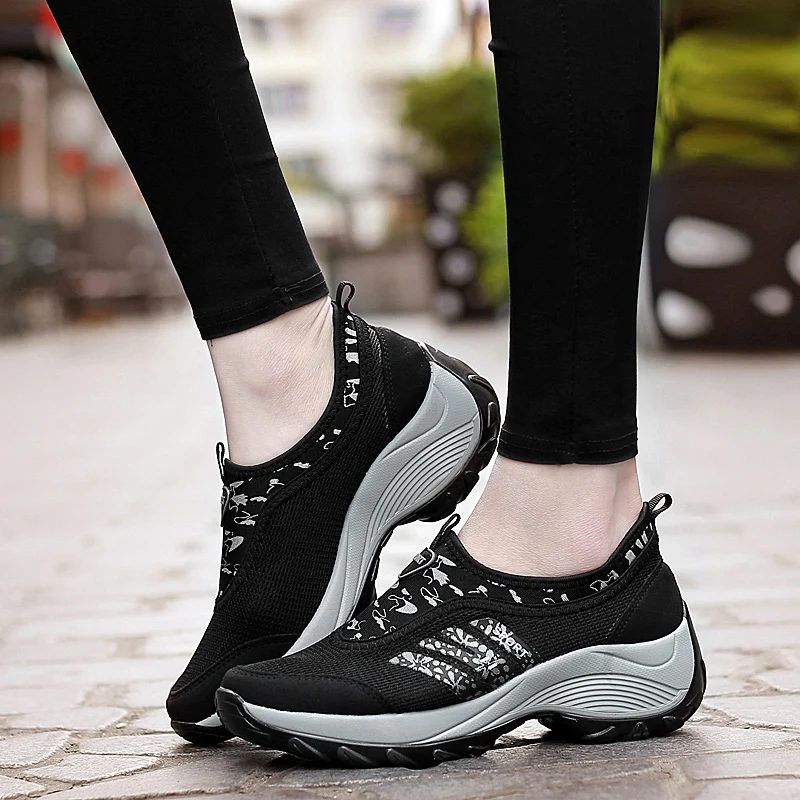 Женская обувь для бега на заказ; Летние кроссовки; Спортивная женская обувь для прогулок; Мягкая легкая обувь; Zapatillas Mujer