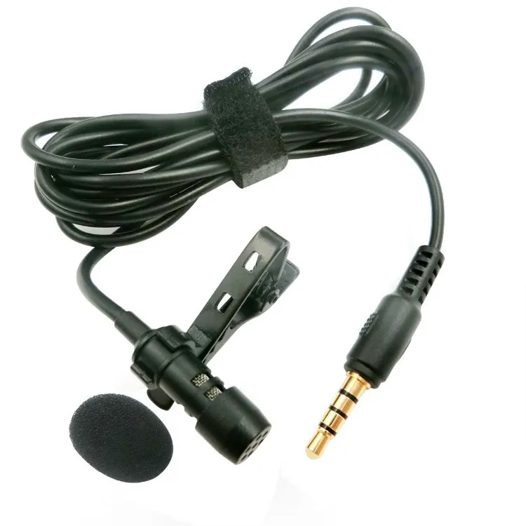 High Sensitive Lavalier Lapel Collar  Microphone For Conference