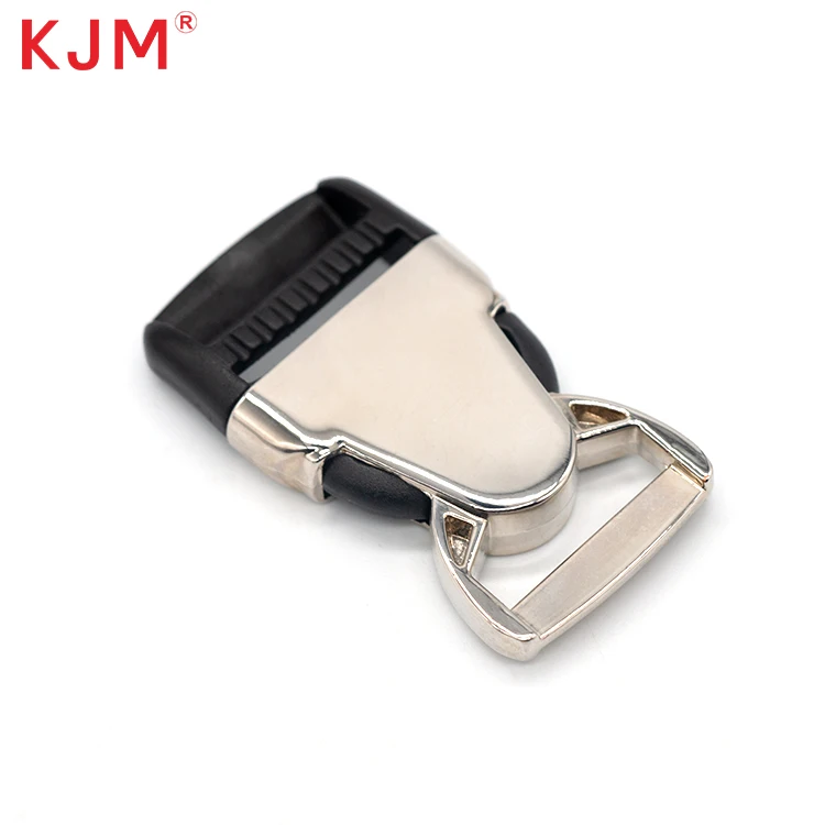Other Backpack Accessories Custom Logo Zinc Alloy Heavy Duty Quick Release Metal Buckle for Bag Strap
