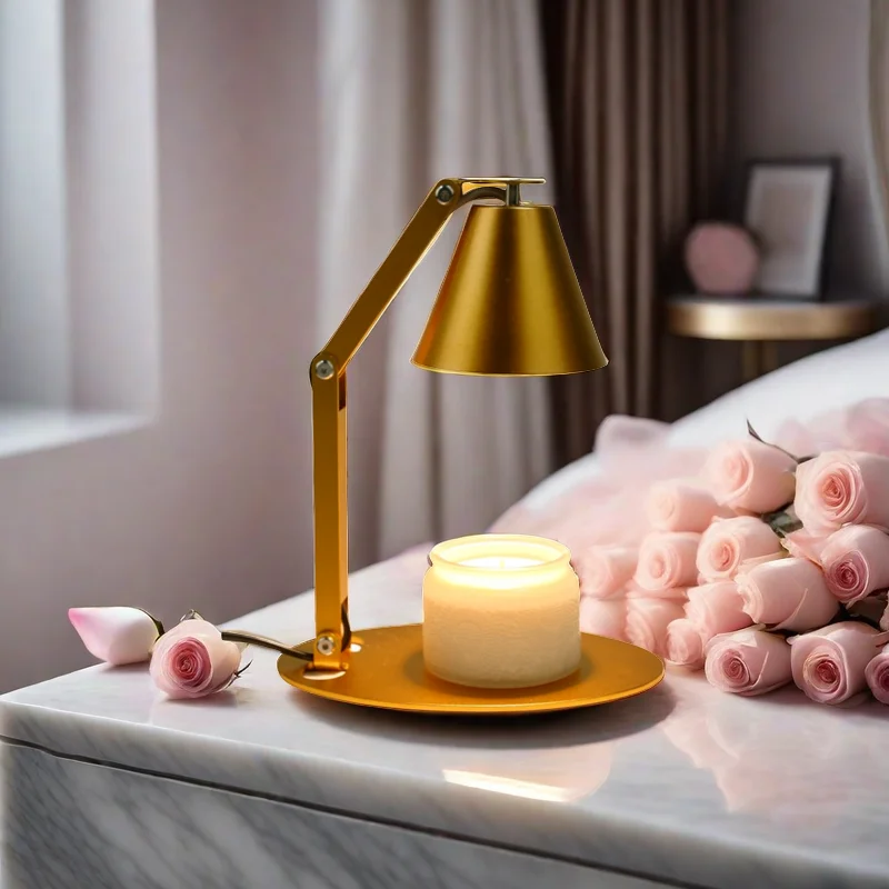 Оптовые цены базовая регулируемая температура электрическая лампа для подогрева свечи с таймером