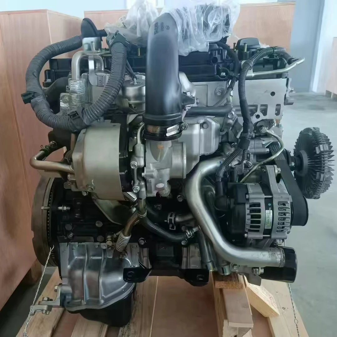 Japan original ISUZU4JKI diesel engine assy for construction machines