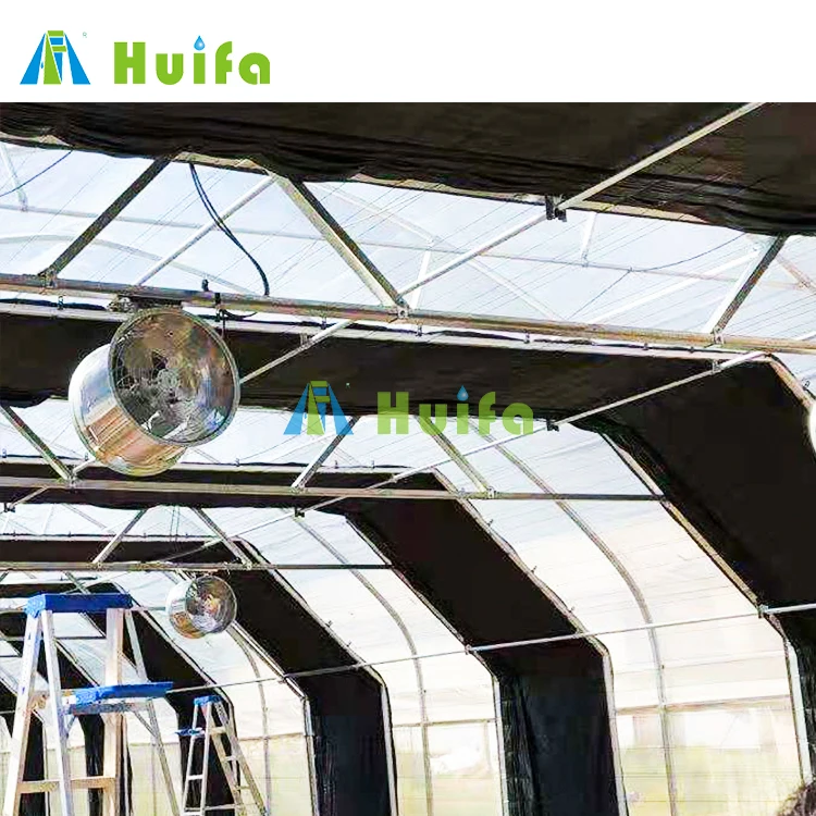 Greenhouse Structure Microgreens Aquaponics System For Fish And Vegetables Greenhouse For Sale