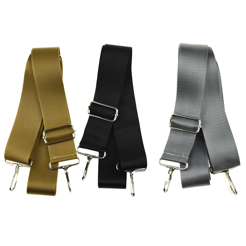 Custom Nylon 5cm woven Adjustable Bag Strap For Bags Backpack Hand buckle bag shoulder strap