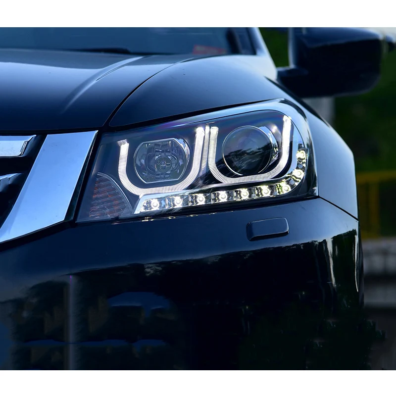 Сменные светодиодные фары для автомобиля Honda accord 2008 2009 2010 2011 2012 2013 лучи комплект фар модификации деталей