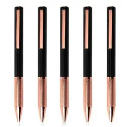 Wholesale stainless steel metal custom logo laserable office ball point pens