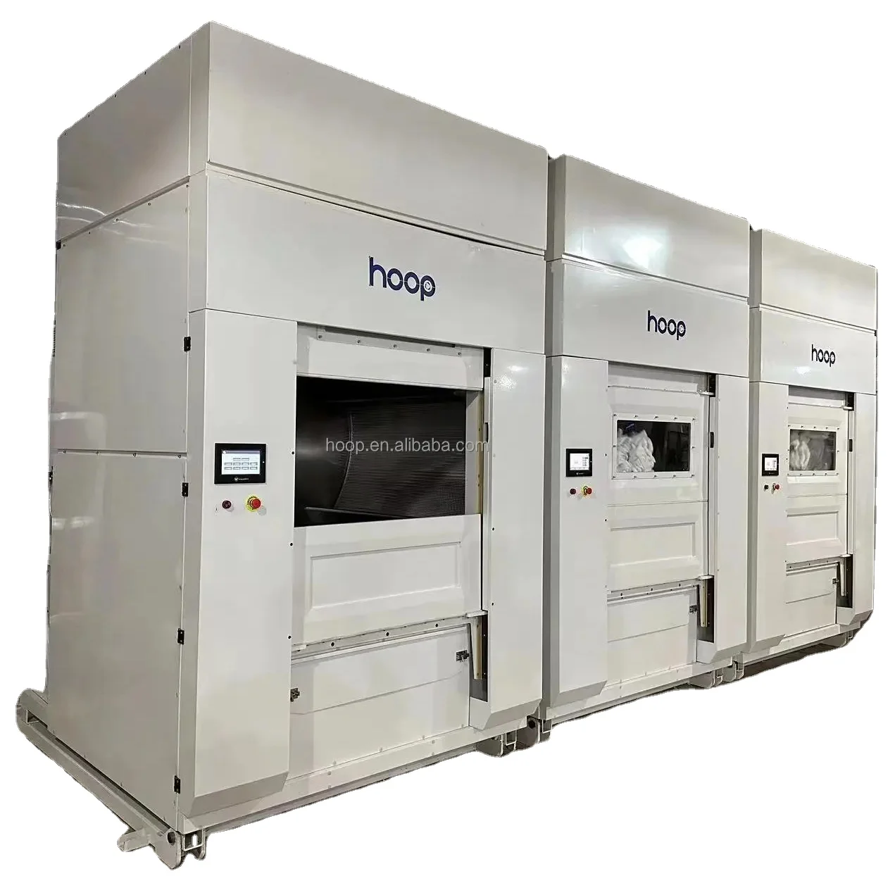 HOOP mounted vented clothes industrial tumble dryer washing function in commercial laundromat for hotel and hospital 100-130 KG