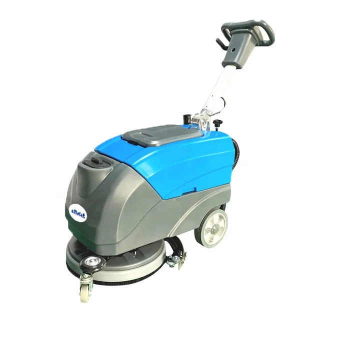 Cordless floor cleaning machine  scrubber for office