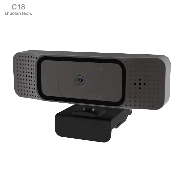 
Shuolun C18 1080P Full HD 5 Megapixels Built-in Dual Digital Microphones USB Web Camera for Tripod 