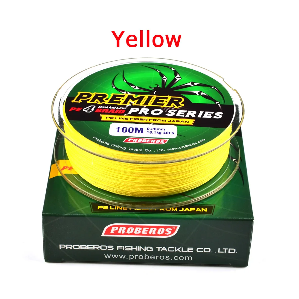 Horizon 4 Braid Line Fishing Thread 100M 6LB-100LB PE Tali Pancing Japan Braided Fishing Line