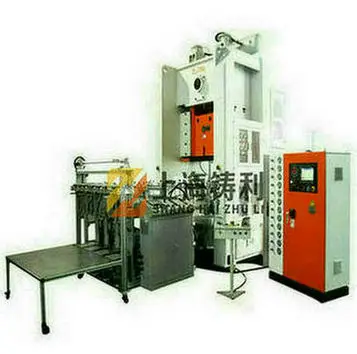 aluminum foil food container punching press machine