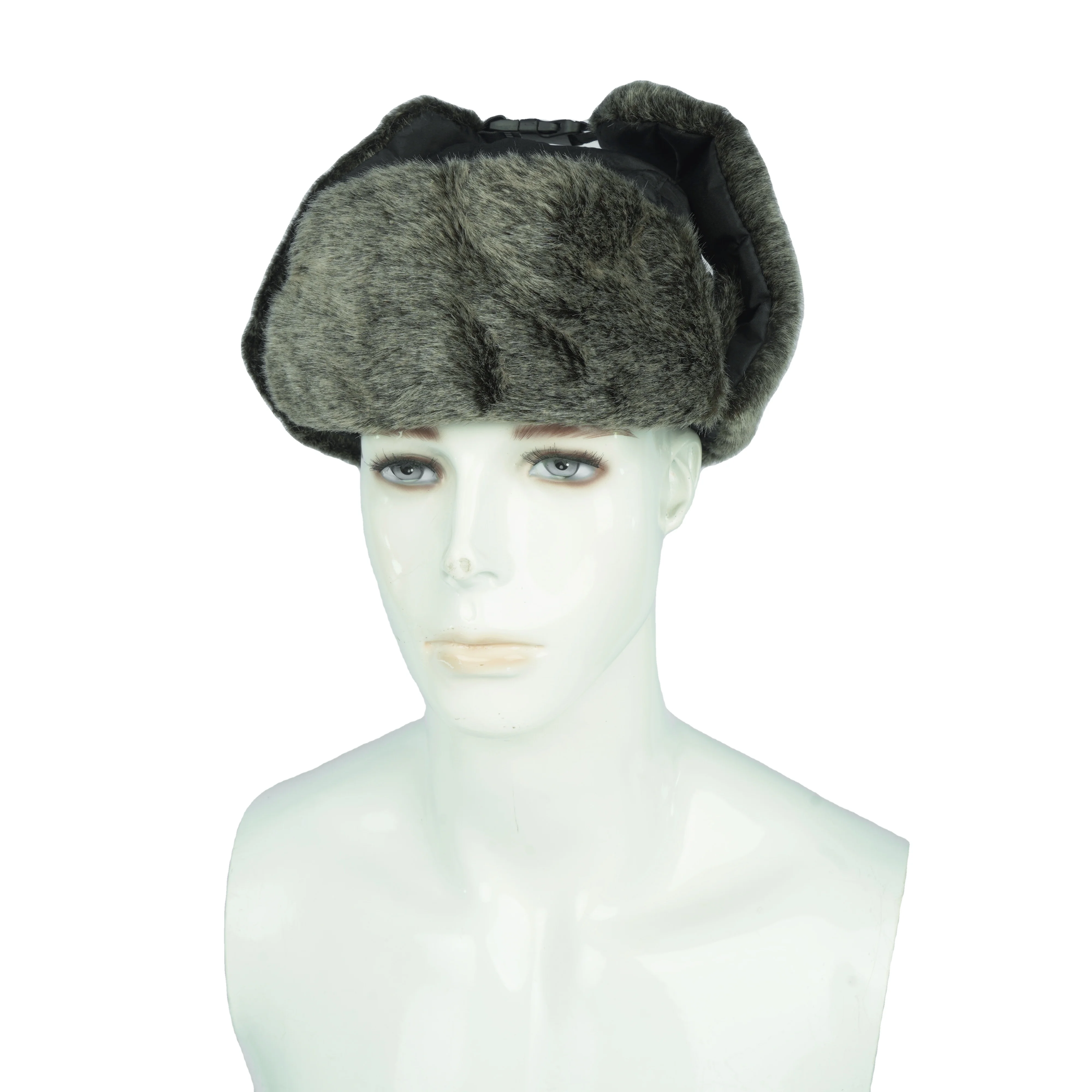 Odema Unisex Women Men Trooper Hat Ear Flap Bomber Hat Winter Fur Hunting Hat