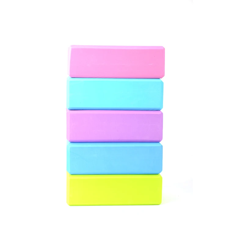 Weightlifting Exercise Wholesale High Quality 3*6*9inch Or 4*6*9inch Yoga Foam Wedge Blocks Yoga Block