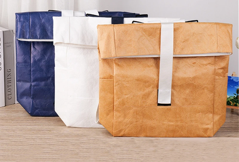 Washable Kraft Paper Bag Worth buy Tote Bag for Men & Women